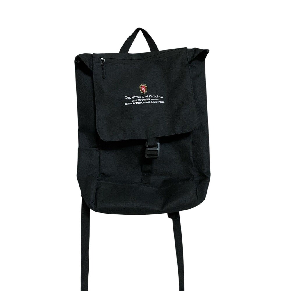 Wisconsin Dept Of Radiology Back Pack Black